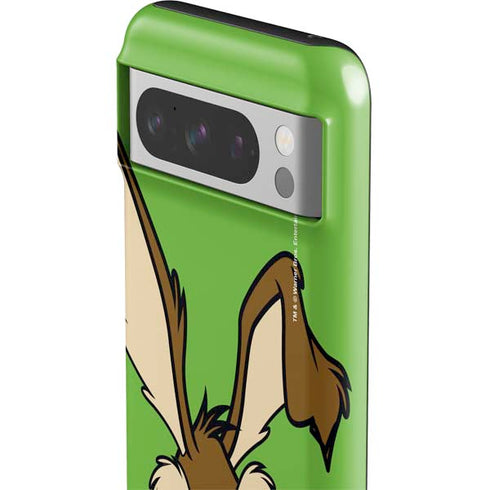 Looney Tunes Wile E Coyote Zoomed In Google Pixel 8 Pro Impact Case